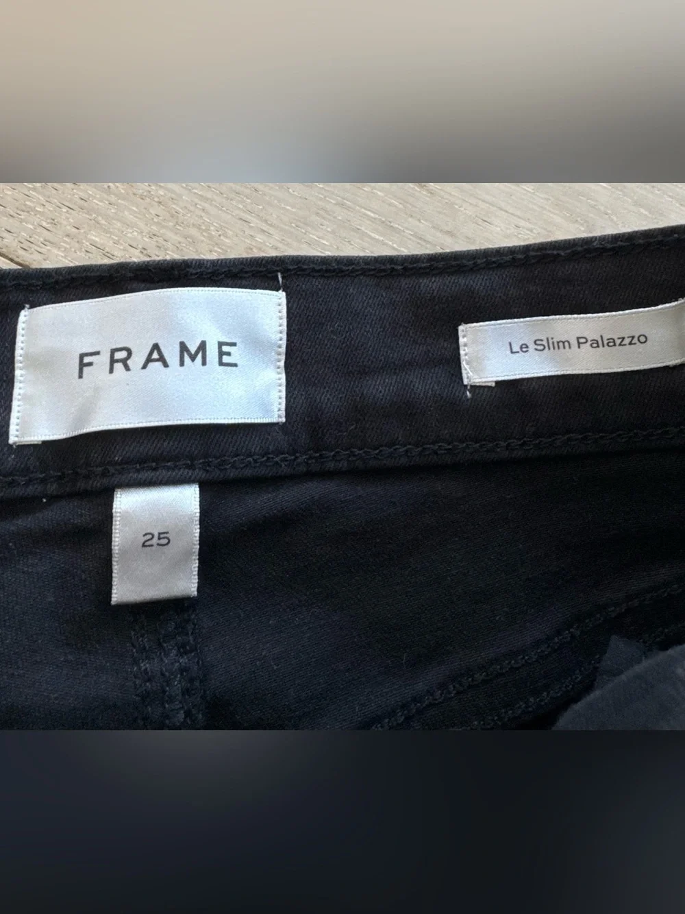 Frame Le Slim Palazzo High Waist Wide Leg Jeans size 25 - Picture 7 of 7